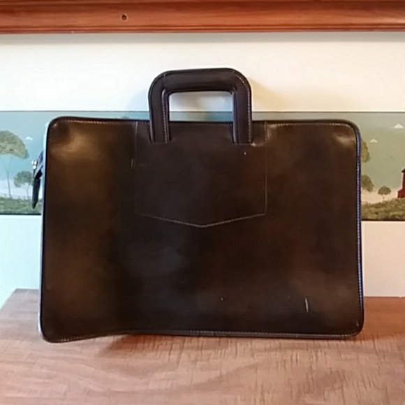 pegasus leather briefcase